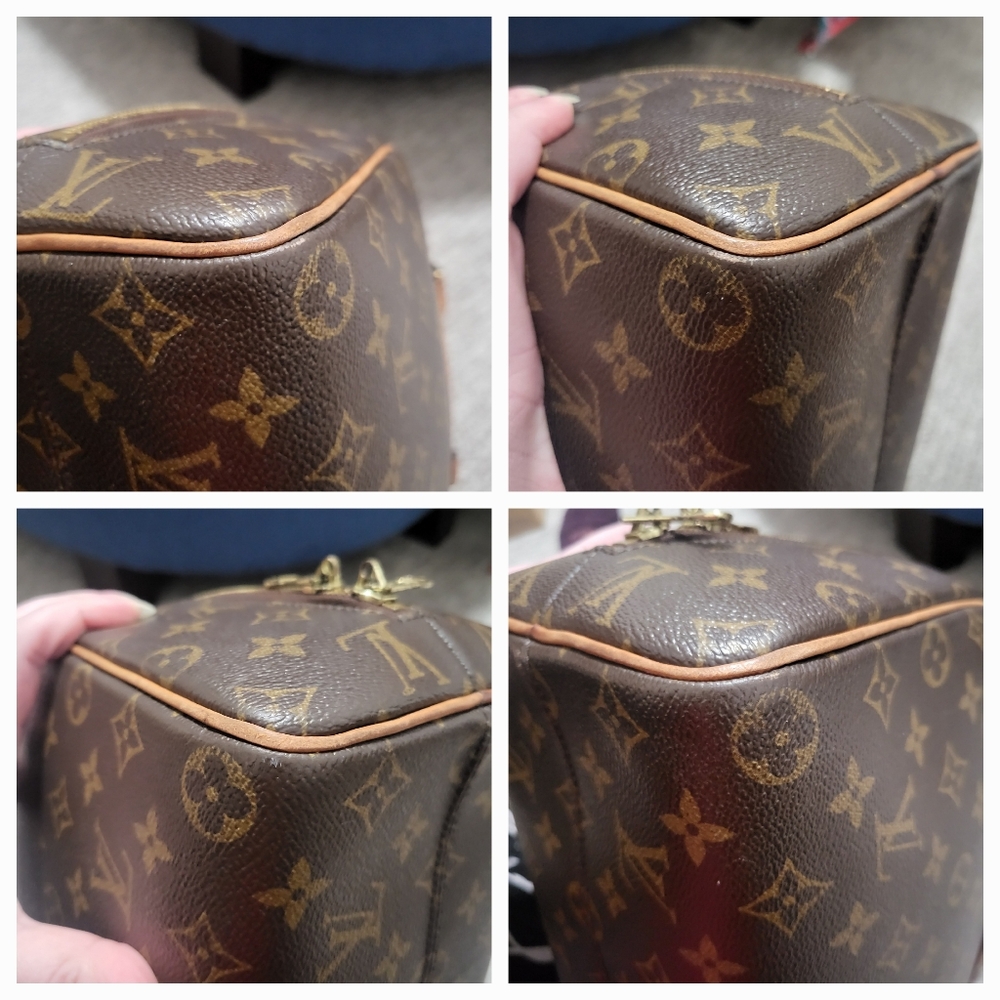 Louis Vuitton LV Nolita Bowler Satchel Bag Monogram Comes with an LV Lock & Key - Picture 14 of 17
